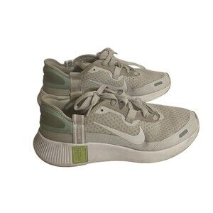 Nike Reposto Women's Size 9 Ivory & Mint Mesh Athletic Shoes Sneakers CZ5630-013